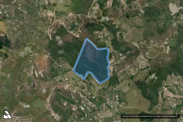 Imagem de satélite de FAZENDA RECREIO ? GLEBA 01 - GLEBA 01B em Barra da Estiva - BA