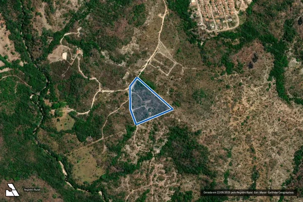 Imagem de satélite de CHÁCARA CANTO DA LIBERDADE - Área C em Goiás - GO