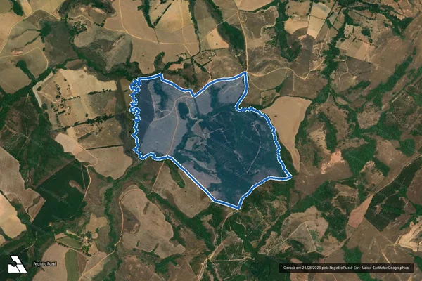 Imagem de satélite de Fazenda das Posses, Pedras - Fazenda das Posses, Pedras em Madre de Deus de Minas - MG