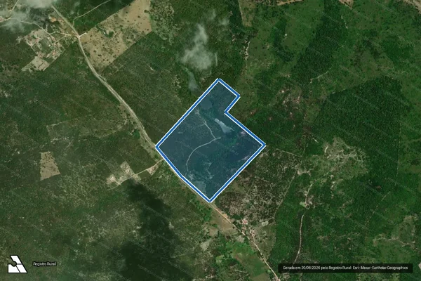 Imagem de satélite de FAZENDA SÍTIO NOVO - Parte 1 em Campo Formoso - BA