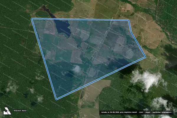 Imagem de satélite de FAZENDA SANTA LUZIA em Caracaraí - RR