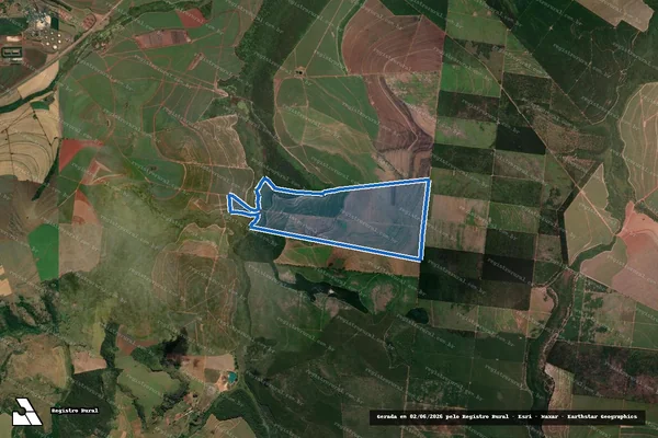 Imagem de satélite de Fazenda Sucuri / PARTE 1 em Araraquara - SP