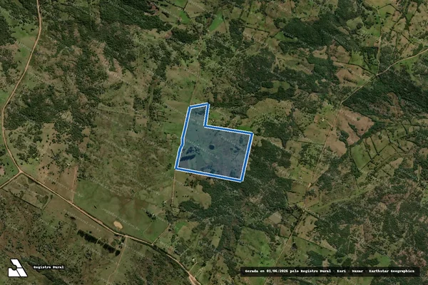 Imagem de satélite de Campo da Casa / Campo da Casa em Lavras do Sul - RS