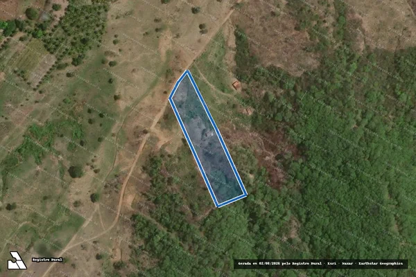 Imagem de satélite de SITIO VALE FUNDO  - Parte 1 em Almenara - MG