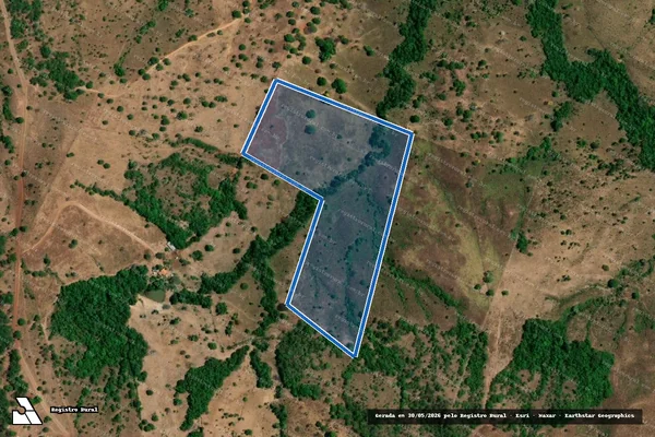 Imagem de satélite de Parte Desmembrada da Parte do Lote n° 198 do Loteamento Araguacema, 3ª Etapa - Parte Desmembrada da Parte do Lote n° 198 do Loteamento Araguacema, 3ª Etapa em Goianorte - TO