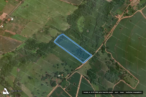 Imagem de satélite de Fazenda Agua Limpa - Parte 1 em Araçatuba - SP