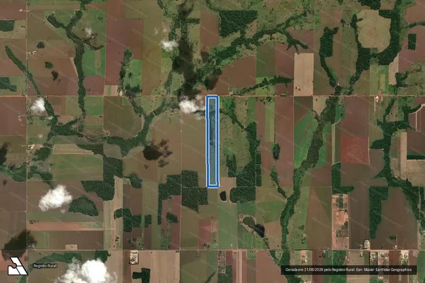 Imagem de satélite de Lote Rural 14-B, Gleba 21, PIC PAR - Parcela 1 em Cerejeiras - RO