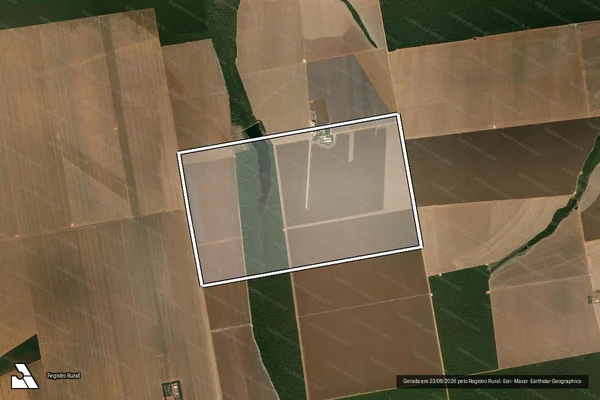 Imagem de satélite de Fazenda Três Coqueiros - Parte 1 em Gaúcha do Norte - MT