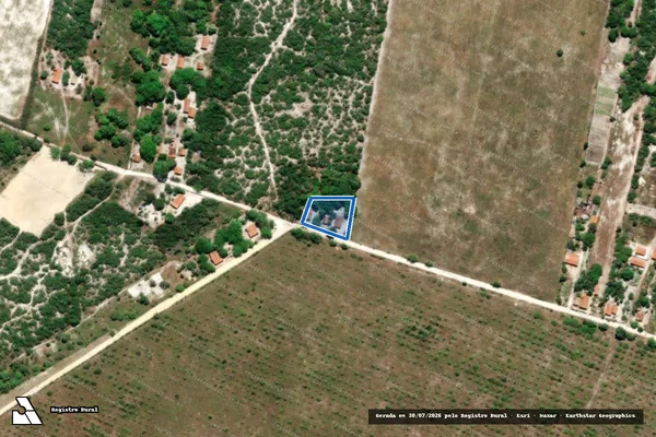 Imagem de satélite de SÍTIO PEDRINHAS ? LOTE 0050 - Parte 1 em Pindoretama - CE