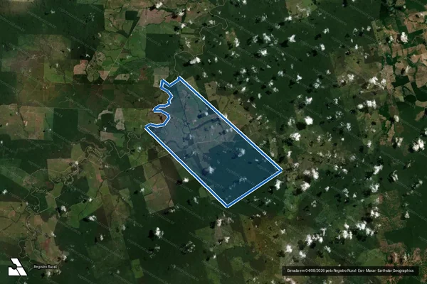 Imagem de satélite de FAZENDA PARAÍSO E OUTRAS em Zé Doca - MA