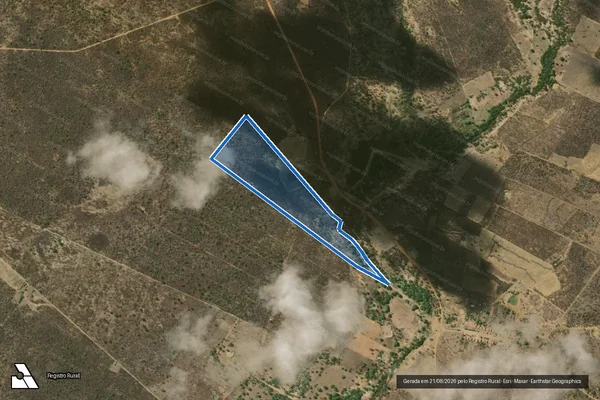 Imagem de satélite de Projeto de Assentamento Santa Marta ? Lote 06 - em Petrolina - PE