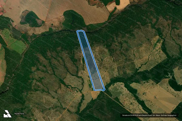 Imagem de satélite de FAZENDA FURNAS - FAZENDA FURNAS em Nova Olímpia - MT