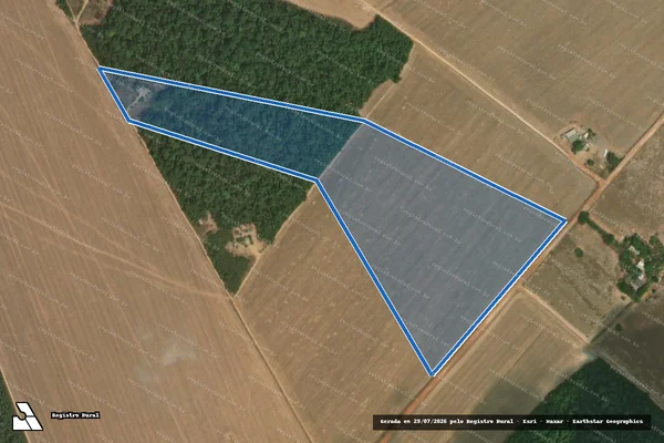 Imagem de satélite de FAZENDA SPAK - Fazenda Spak ? Área II em Sinop - MT