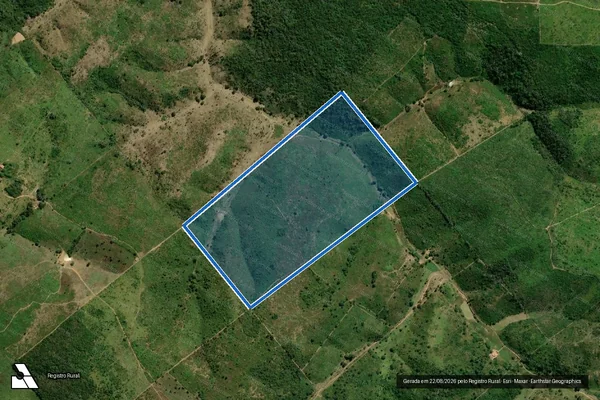 Imagem de satélite de LOTE 78 DA GLEBA 64 - LOTE 78 DA GLEBA 64 em Itaipava do Grajaú - MA