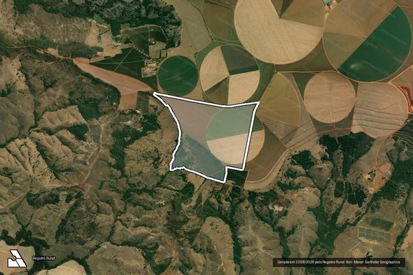 Imagem de satélite de FAZENDA SAO JOAO E FERREIROS_LUGAR DENOMINADO TIGRE - Parte 1 em Rio Paranaíba - MG