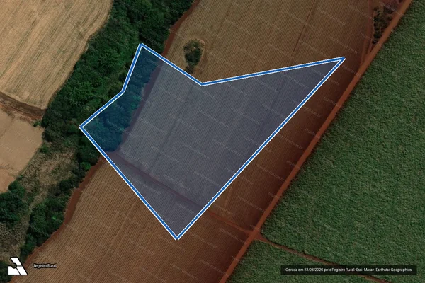 Imagem de satélite de Fazenda Santo Antonio - Parte 1 em Ibirarema - SP