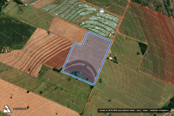 Imagem de satélite de Lote 140-C e 141-C - Lote 140-C e 141-C ? Remanescente em Cidade Gaúcha - PR