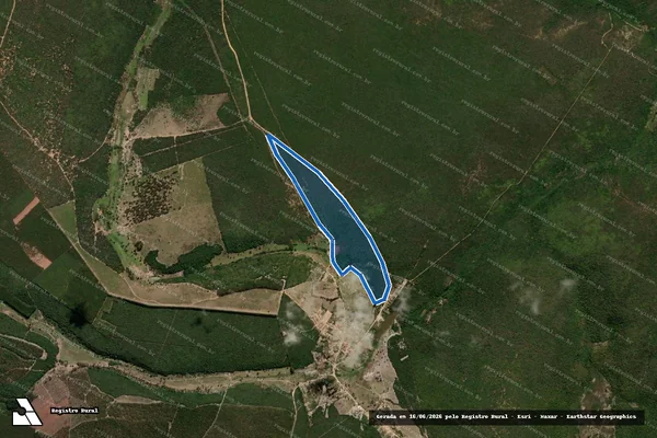 Imagem de satélite de FAZENDA FORMOSA PRIMAVERA - Parte 5 em Jequitinhonha - MG
