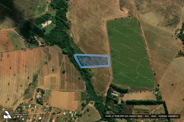 Imagem de satélite de Fazenda Anicuns ou Forquilha - Parte 83 em Abadiânia - GO