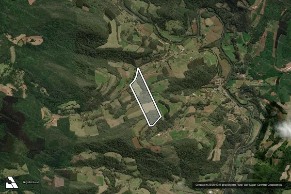 Imagem de satélite de MAT.: 40654 - Parte 1 em Iomerê - SC