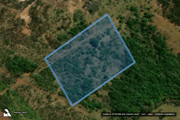 Imagem de satélite de P. A. Itamarati II (Gleba D) - Lote Societário 110 em Ponta Porã - MS