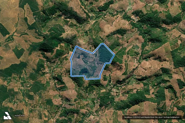 Imagem de satélite de Sítio Cachoeira - Parcela 1 em Colatina - ES