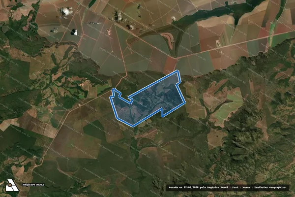 Imagem de satélite de Fazenda Estiva - Fazenda Estiva em Dom Aquino - MT