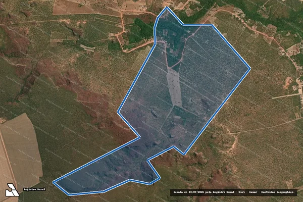Imagem de satélite de Fazenda Brejão - Fazenda Brejão em Uruçuí - PI