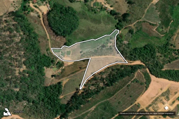 Imagem de satélite de Córrego Ribeirão Novo / Parte 1