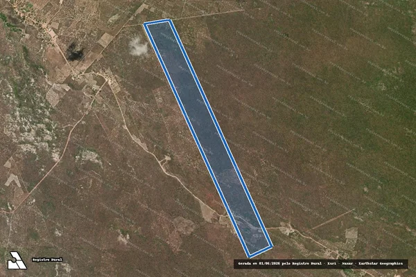 Imagem de satélite de SANTA MARIA - Parcela 1 em Ipueiras - CE