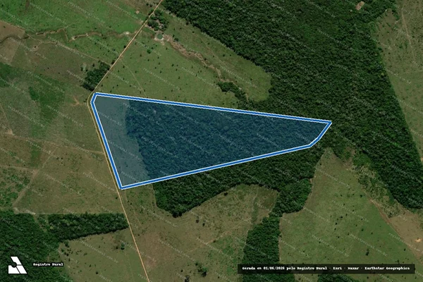 Imagem de satélite de LOTES 30 31 32 E 65 UNIFICADOS - GLEBA 06 E 03 - P.A RIO PRETO DO CANDEIAS - Parte 2 em Candeias do Jamari - RO