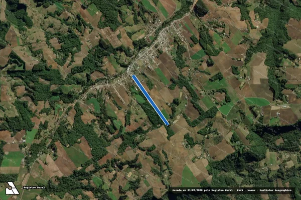Imagem de satélite de SITIO DA ROSI - SITIO DA ROSI - GLEBA A em Chapadão do Lageado - SC