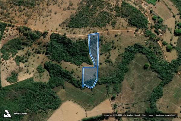 Imagem de satélite de FAZENDA PONTINHA DO  SOBRADO - GLEBA C em São Sebastião do Oeste - MG