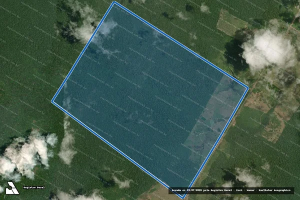 Imagem de satélite de FAZENDA MARQUEZA - Parte 1 em Cantá - RR