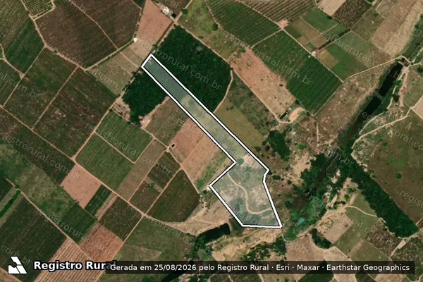 Imagem de satélite de Sítio Maribú - Parte 4 em Vila Valério - ES