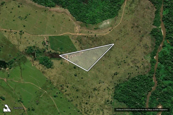 Imagem de satélite de SERINGAL COQUEIRO ? PARTE B-16 - SERINGAL COQUEIRO ? PARTE B-16 em Jaru - RO