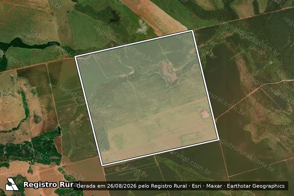 Imagem de satélite de Fazenda Raça - PARTE 2 em Canabrava do Norte - MT
