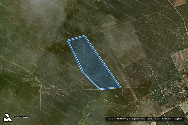Imagem de satélite de FAZENDA PERIPERI II - Parcela 1 em Catolândia - BA