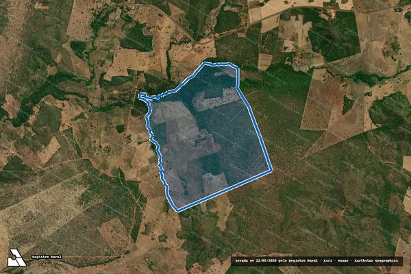 Imagem de satélite de FAZENDA AÇOITA CAVALO - Parte 1 em Fortaleza dos Nogueiras - MA