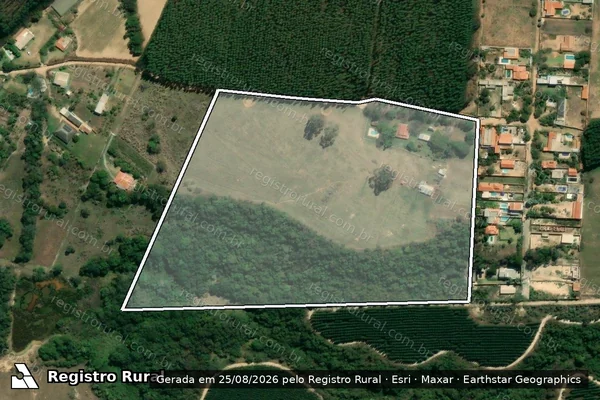 Imagem de satélite de PARTE 1 DO REMANESCENTE DA GLEBA 7 - Parte 1 em Salto - SP