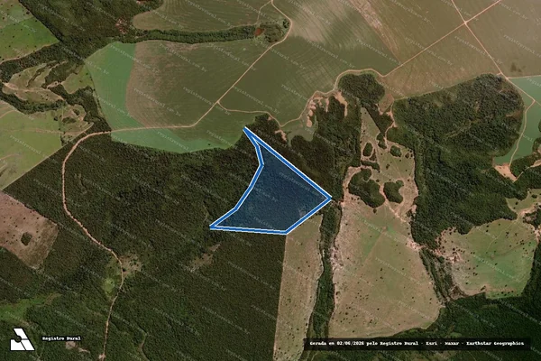 Imagem de satélite de Fazenda Carajás em Itiquira - MT