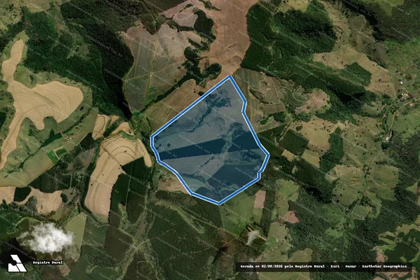 Imagem de satélite de Sítio São José - Parte 1 em Itirapina - SP