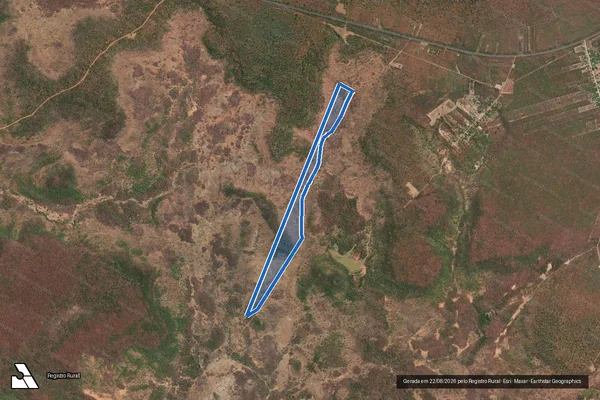 Imagem de satélite de LAVANDEIRA - Data Riacho dos Bois - Parte 1 em Oeiras - PI