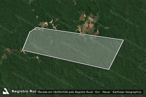 Imagem de satélite de FAZENDA ÁGUA LIMPA