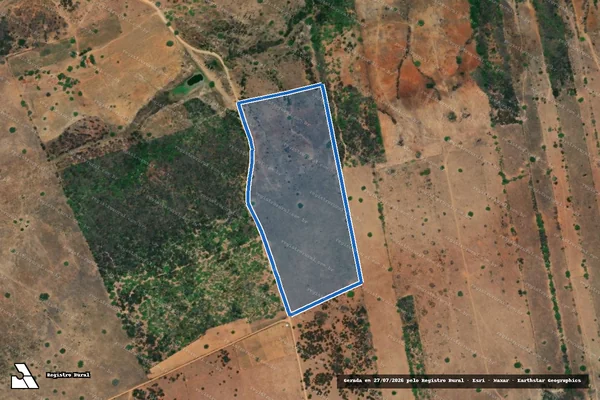 Imagem de satélite de FAZENDA MORORO - FAZENDA MORORO - GLEBA 04 em Mogeiro - PB