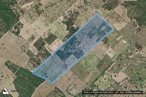 Imagem de satélite de Fazenda Serra dos Cavalos; Serra dos Cavalos de Cima e Cuiambuca - Parcela 20 em Itaíba - PE