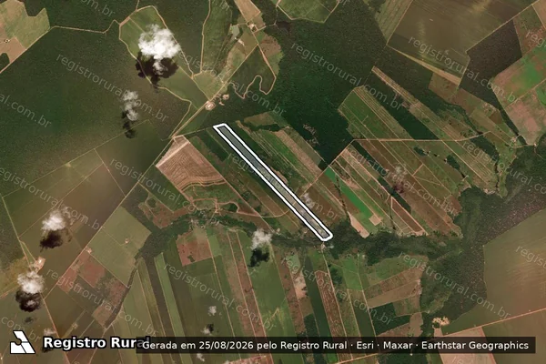 Imagem de satélite de LOTE 230 em Diamantino - MT
