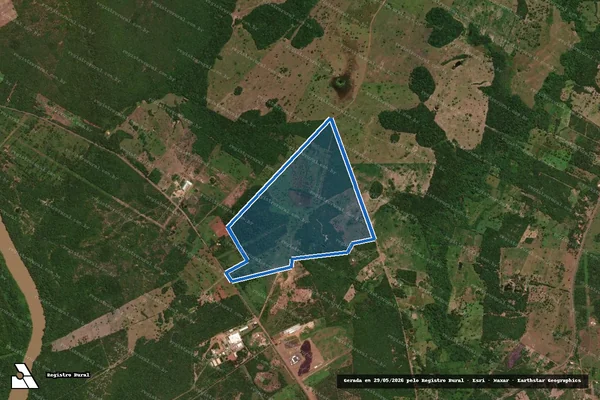 Imagem de satélite de Fazenda 3 Irmãos - Fazenda 3 Irmãos em Acorizal - MT