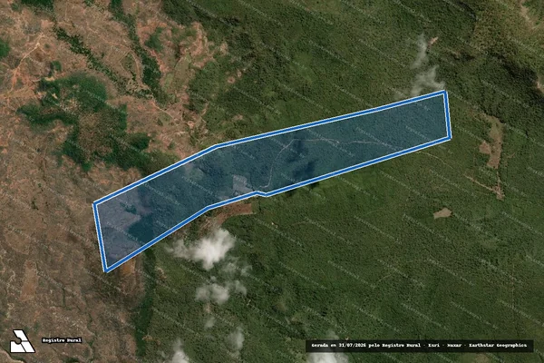Imagem de satélite de CURRAL VELHO - Parte 1 em Parnarama - MA