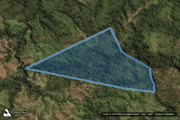 Imagem de satélite de LOTE 06 LOTEAMENTO SÃO RAIMUNDO - GLEBA 03 em Recursolândia - TO